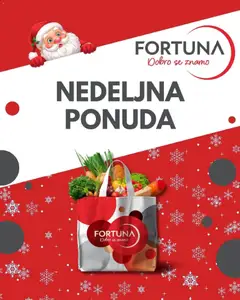 Fortuna Market nedelna ponuda - pregled Fortuna Market kataloga - važi od 25.12.2025