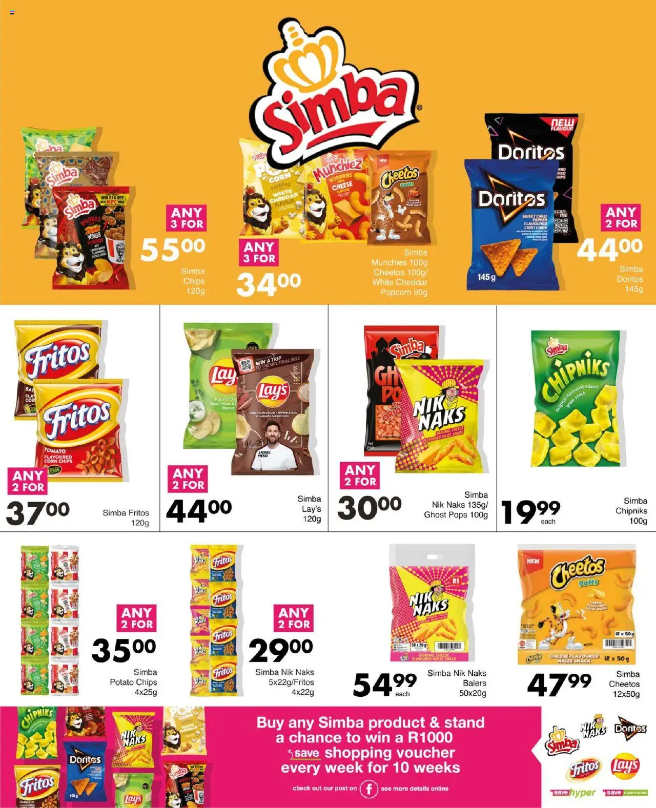 Save Specials │ valid from 14.08.2025 | Page: 37 | Products: Corn, Cheese, Sour cream, Chips