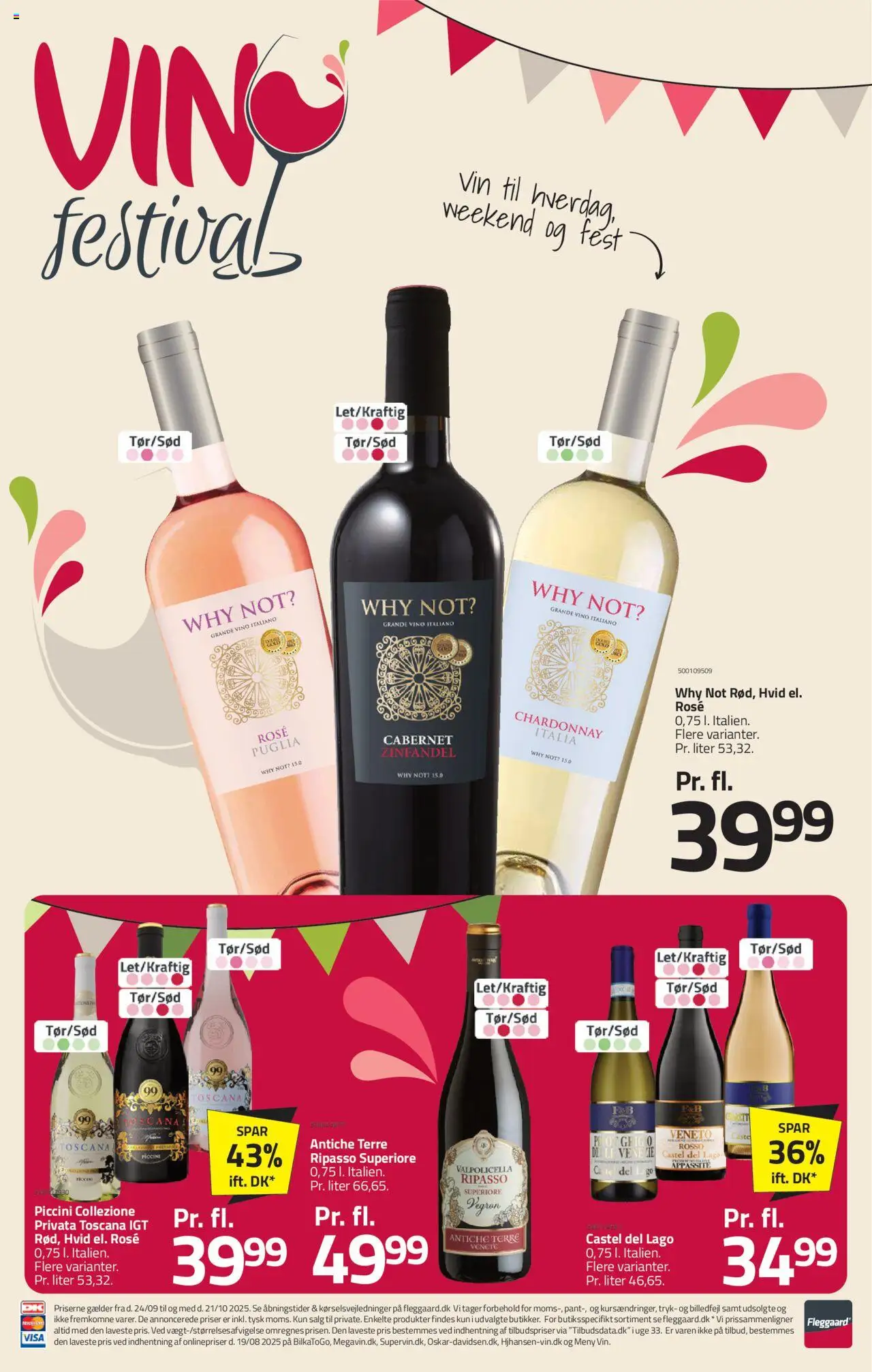 Fleggaard tilbudsavis – gyldig fra 24.09.2025 | Side: 45 | Produkter: Vin