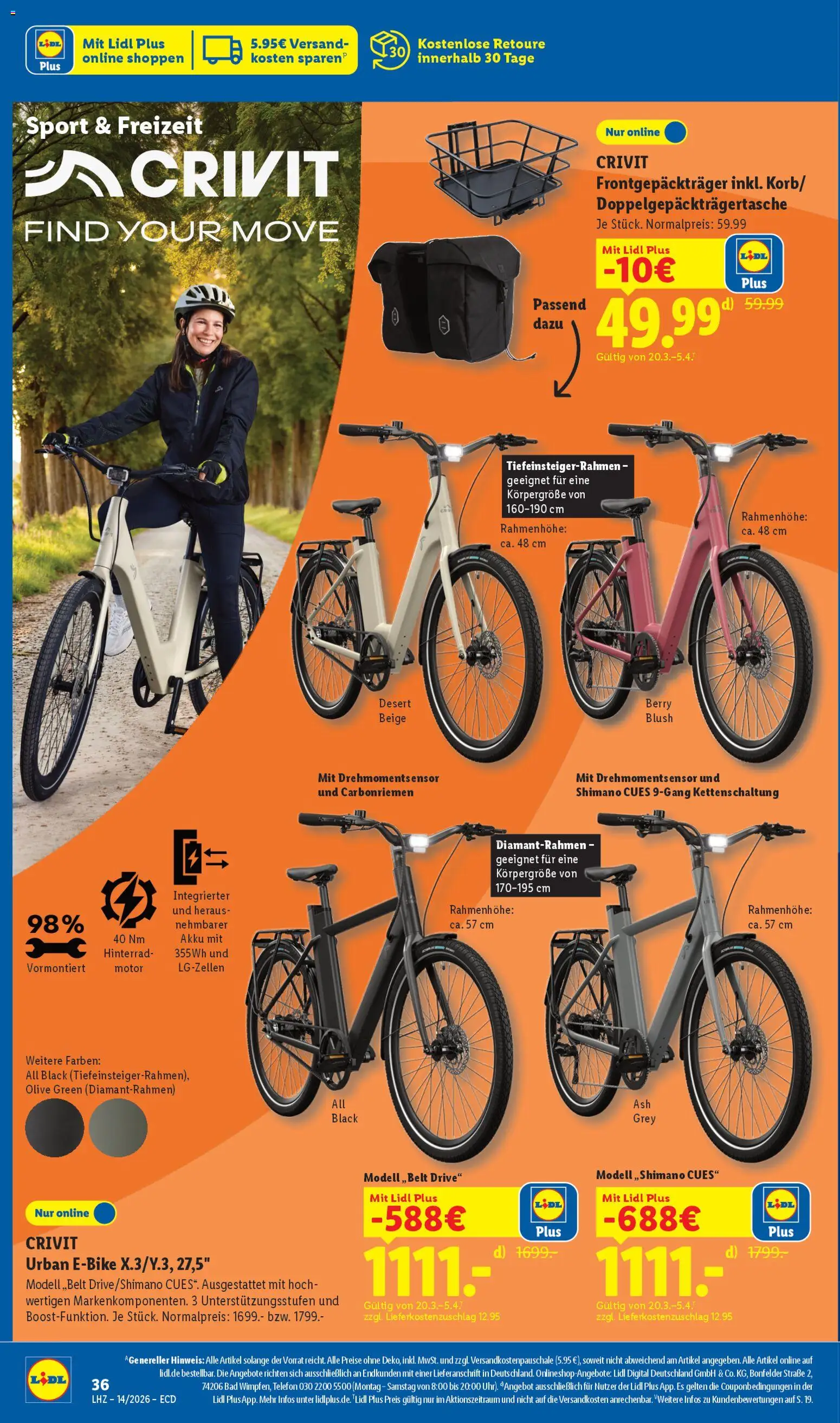 Lidl Německo leták od 30.03.2026 | Strana: 4 | Produkty: Telefon