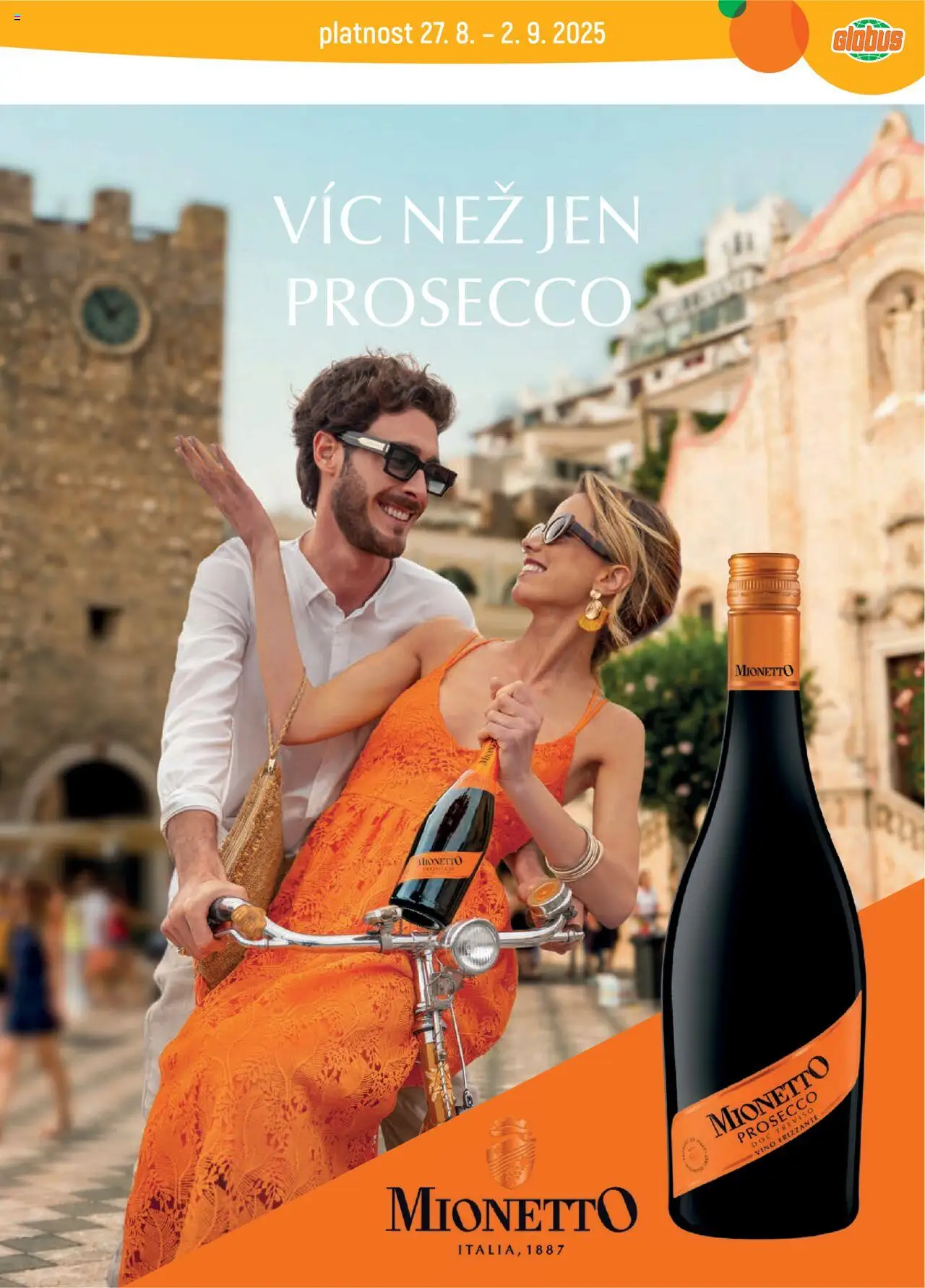 Globus leták - Brno od 27.08.2025 | Strana: 31 | Produkty: Prosecco, Globus, Frizzante, Prosecco Mionetto