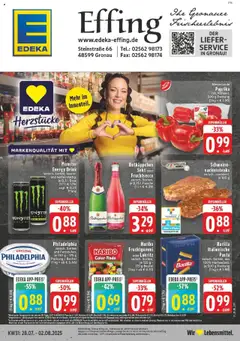 Edeka prospekt Gronau	 gültig ab dem 27.07.2025