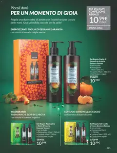 Anteprima del volantino Avon - campagna 12/2025 valido a partire dal 01.12.2025 | Pagina: 225 | Prodotti: Rosmarino, Detergente, Carota, Citronella