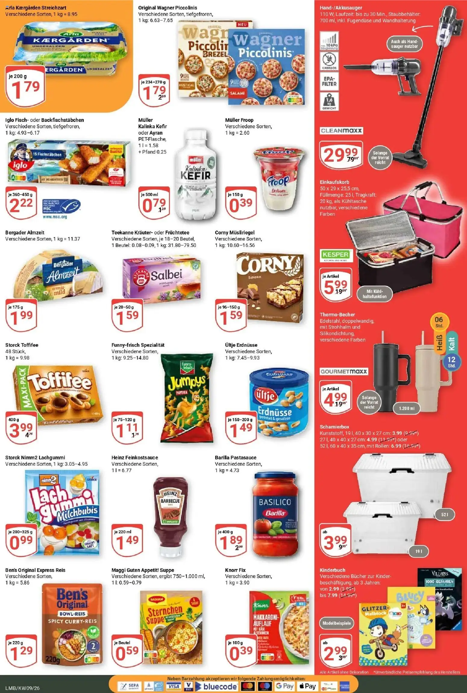 Globus Prospekt Limburg – gültig ab 23.02.2026 | Seite: 3 | Produkte: Ultje erdnusse, Käse, Barilla, Salami