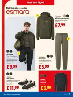 Preview of Lidl - Lidl Weekly valid from 26.03.2026 | Page: 31 | Products: Sweatshirt, Hoodie, Press