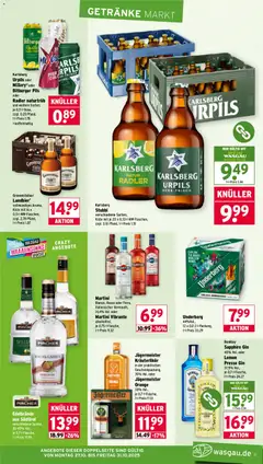 Wasgau Prospekt 	 ab 27.10.2025 gültig | Seite: 17 | Produkte: Bitburger, Pils, Radler, Gin