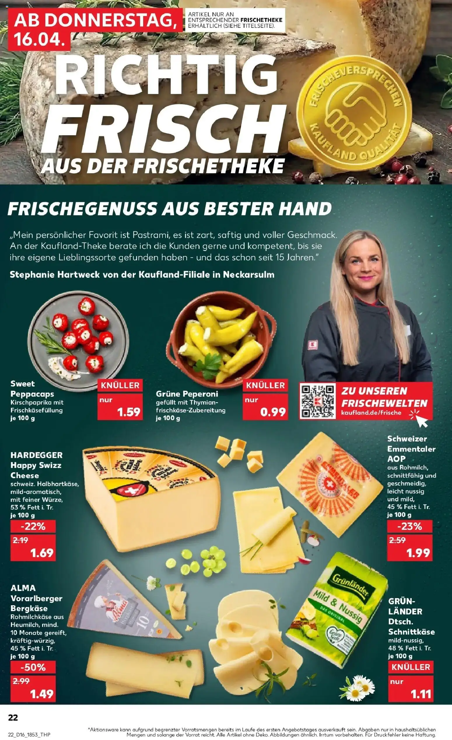 Kaufland Prospekt Bad Oldesloe	 – gültig ab 16.04.2026 | Seite: 22 | Produkte: Grunlander