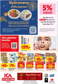 ICA Kvantum - Hörby - Förhandsvisning av reklamblad från butik ICA Kvantum aktuell från 22.12.2025 | Sida: 10 | Produkter: Galler, Glassbåtar, Papper, Isglass
