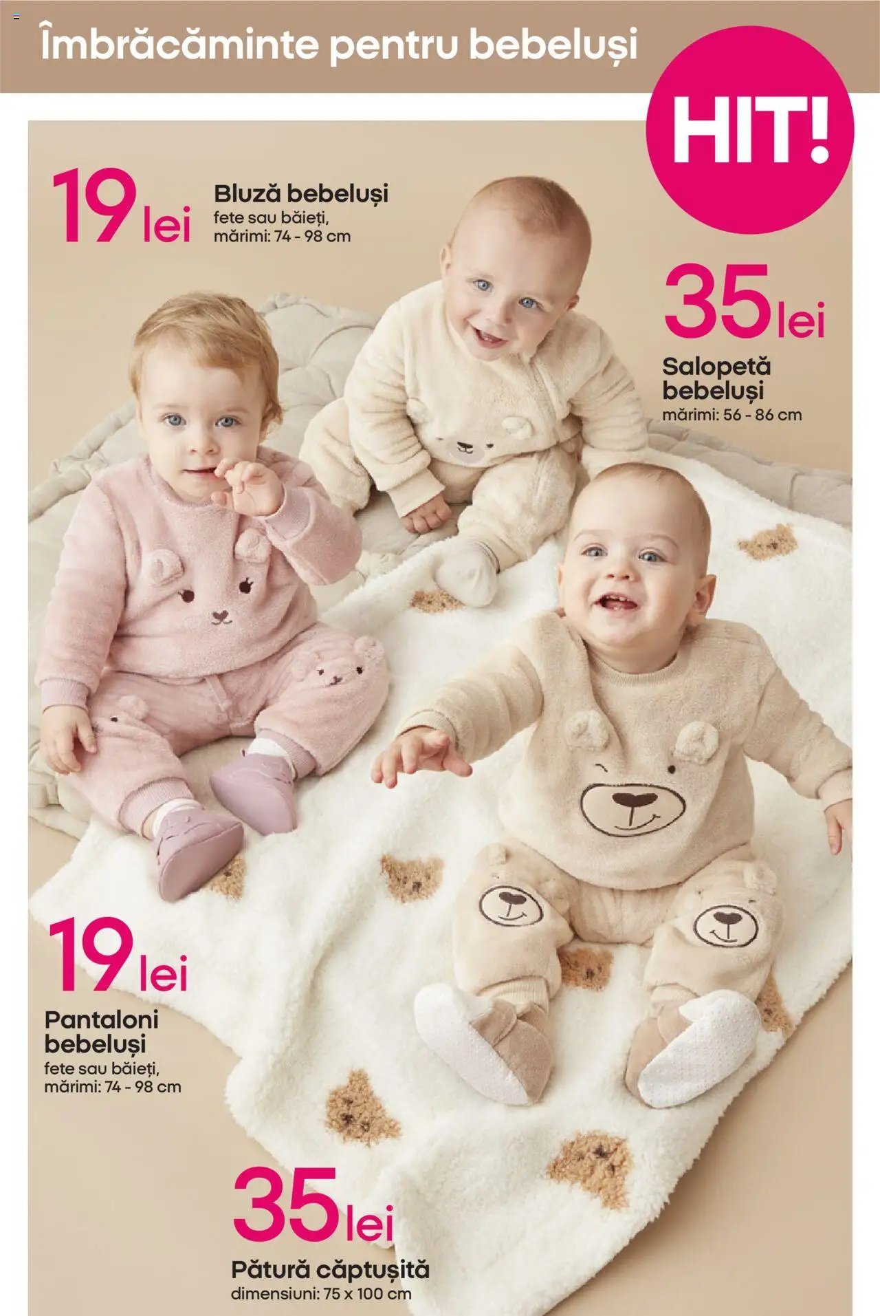 Noul catalog Pepco – valabil de la 25.09.2025 | Pagină: 5 | Produse: Pătură, Bluză, Pantaloni, Salopetă