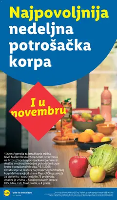 Lidl katalog - pregled Lidl kataloga - važi od 11.12.2025 | Strana: 60 | Proizvode: Korpa, Pica