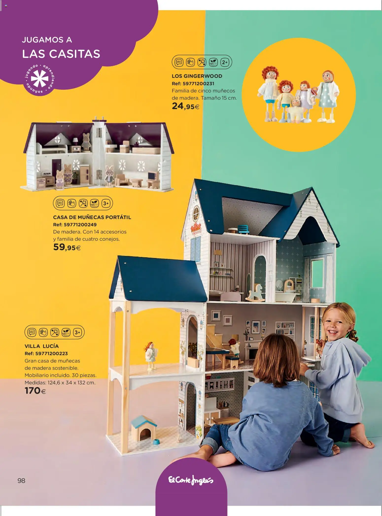 El Corte Inglés ofertas │ válido desde el 27.10.2025 | Página: 98 | Productos: Casa de muñecas