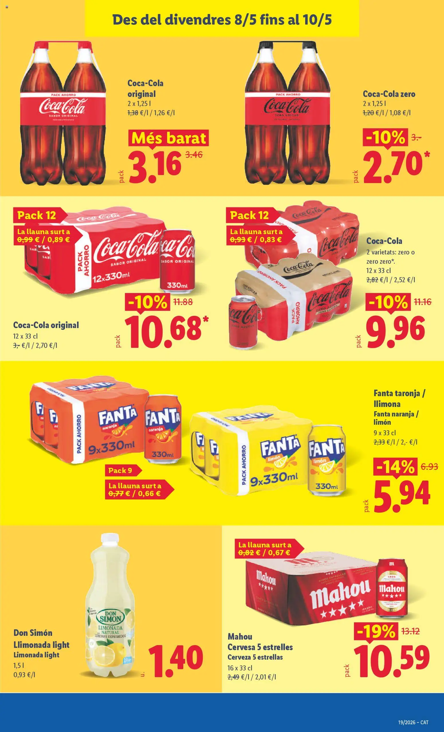 Lidl folleto │ válido desde el 04.05.2026 | Página: 45 | Productos: Cerveza, Limonada