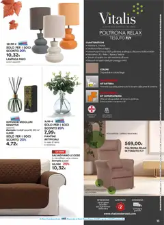 Anteprima del volantino Ipercoop Fiera del bianco catalogo valido a partire dal 27.12.2025 | Pagina: 13 | Prodotti: Poltrona, Batteria, Lampada, Copripoltrona