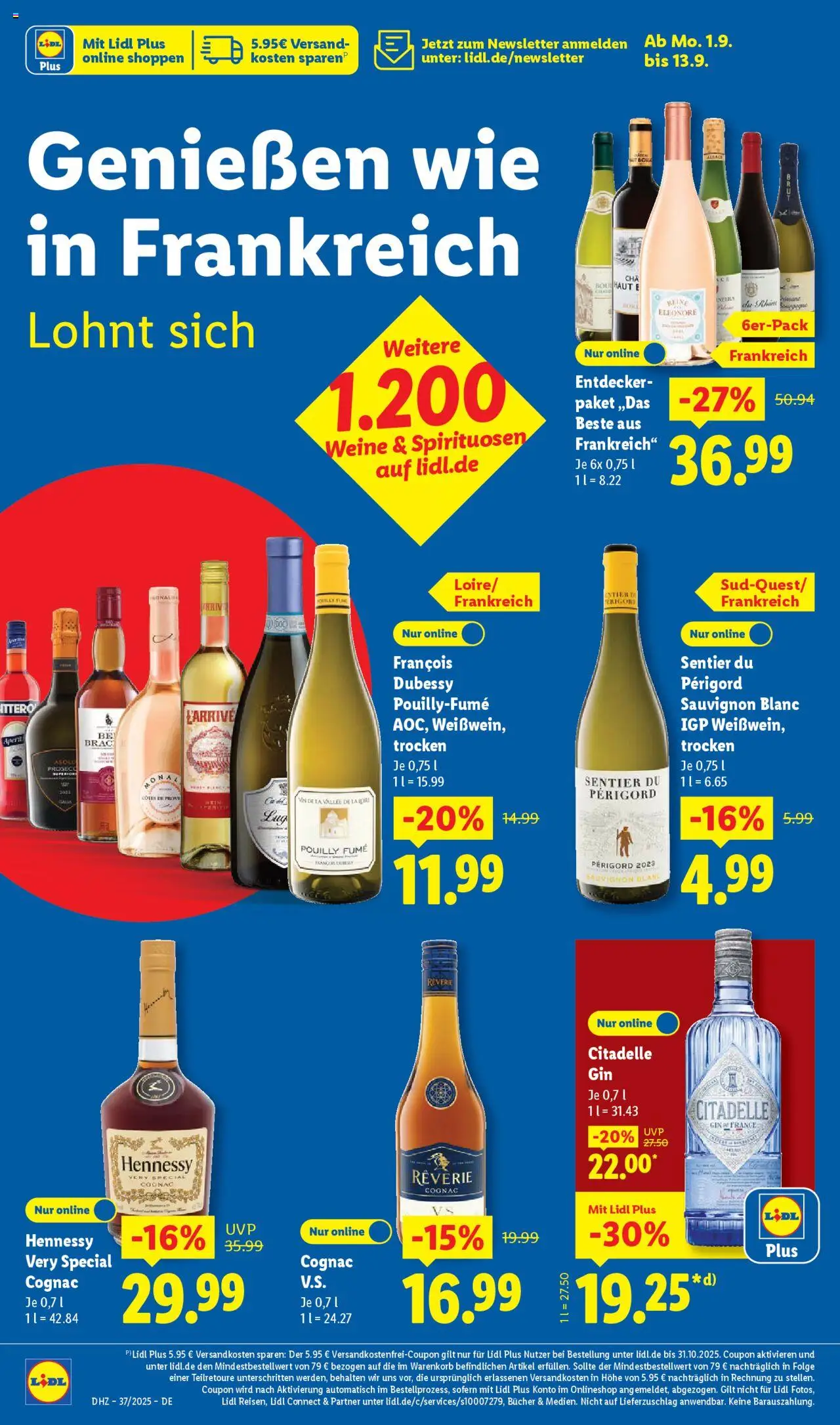 Lidl Prospekt Trier-West	 - gültig ab dem 08.09.2025 | Seite: 50 | Produkte: Gin