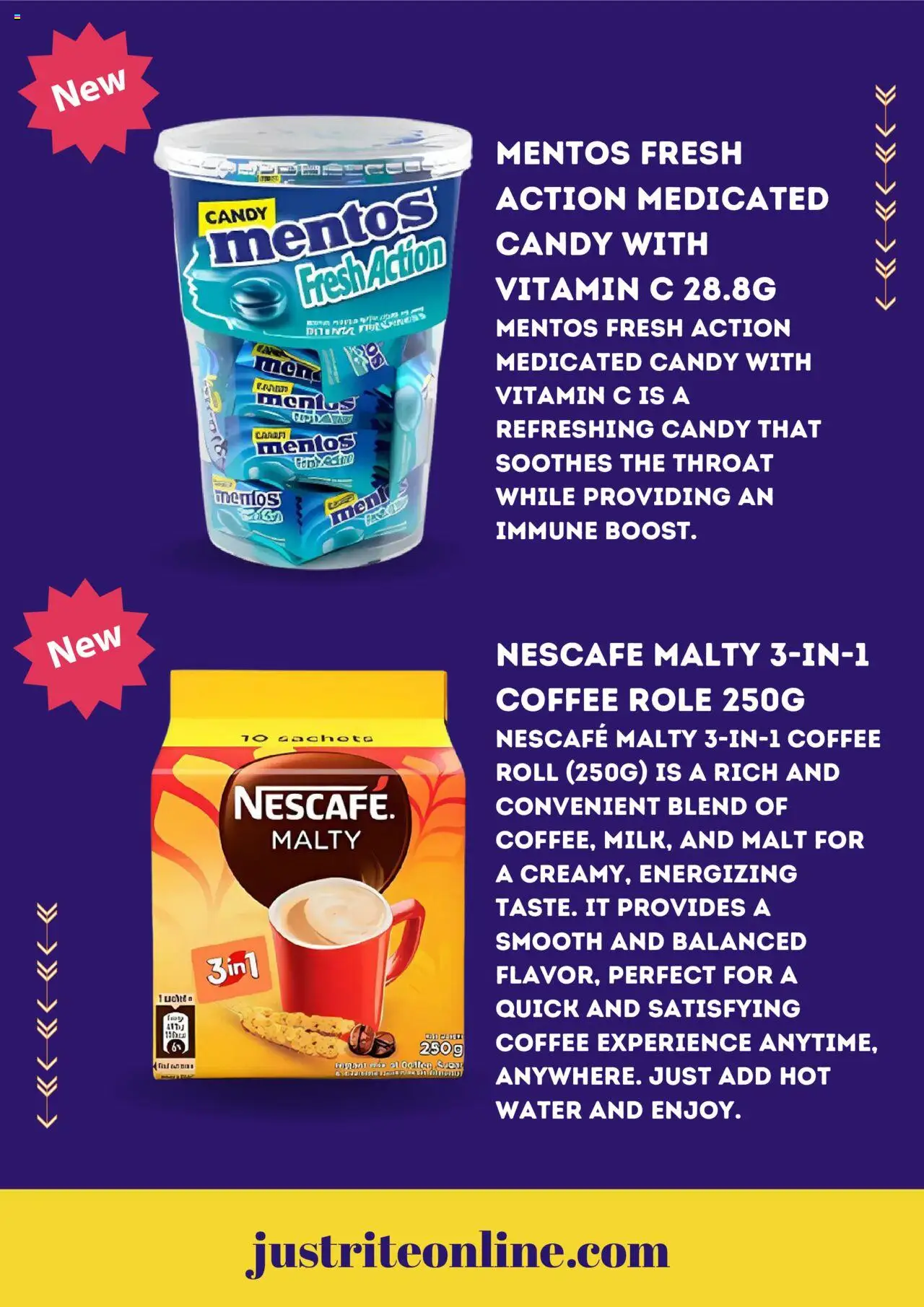 Justrite Catalogue valid from 03.09.2025 | Page: 5 | Products: Coffee, Water