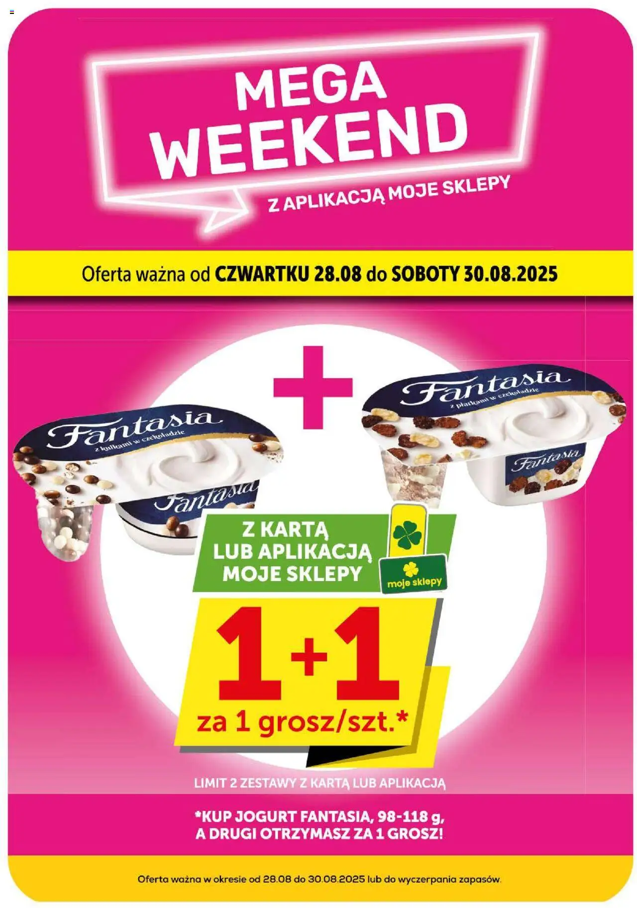 Euro Sklep Gazetka od 21.08.2025 | Strona: 25 | Produkty: Karta, Jogurt