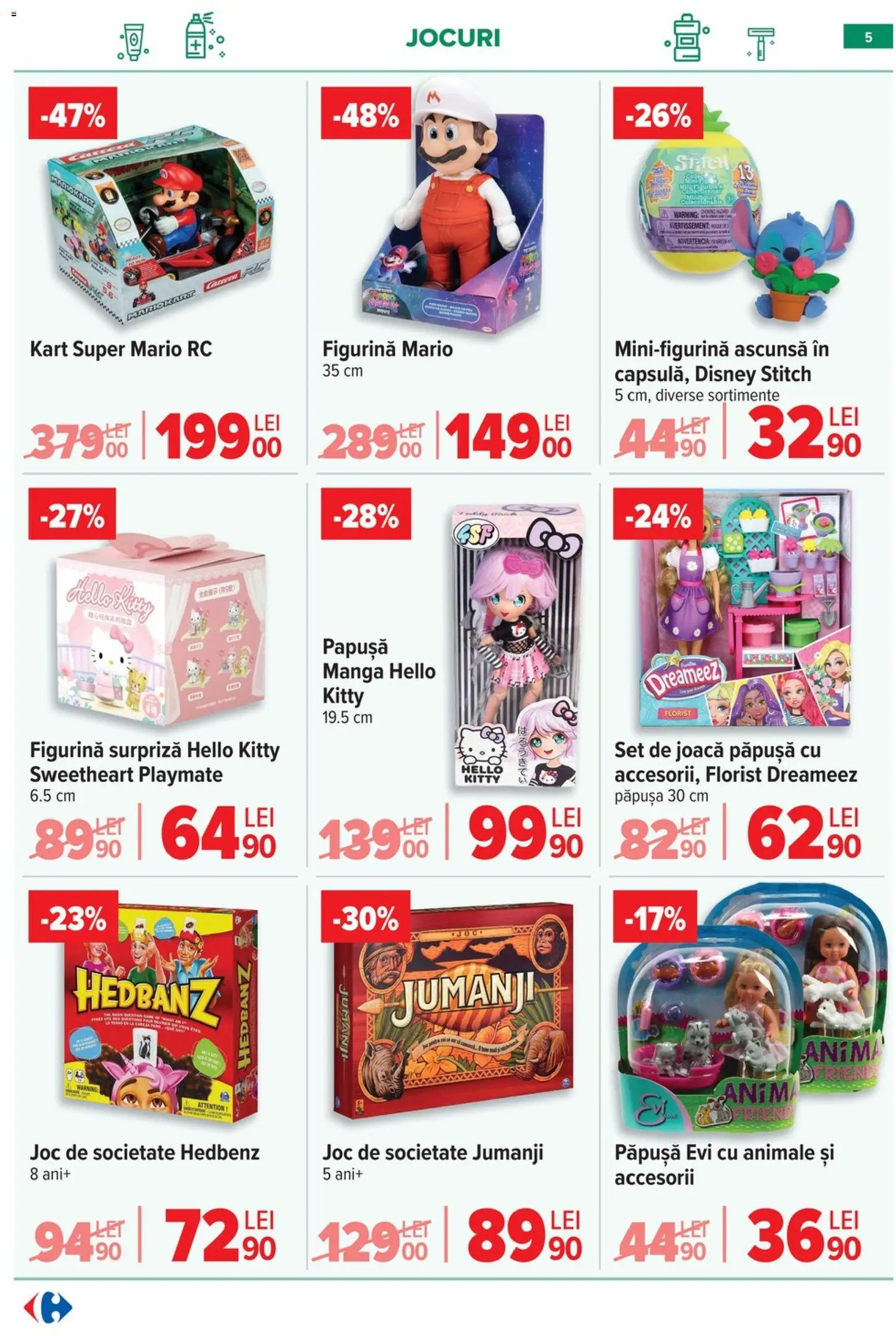 Noul catalog Carrefour – valabil de la 15.04.2026 | Pagină: 7 | Produse: Joc