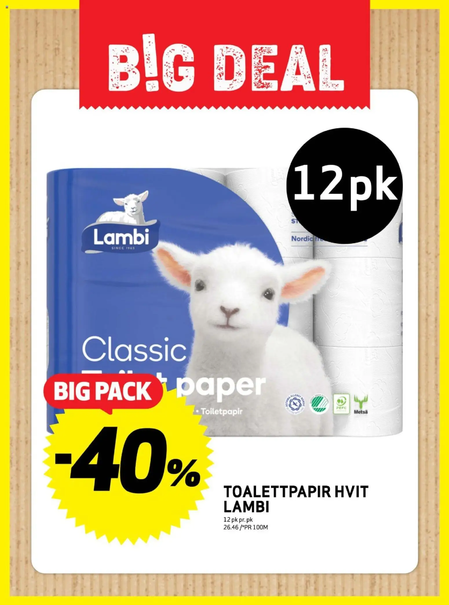 {H1} | Side: 6 | Produkter: Toalettpapir