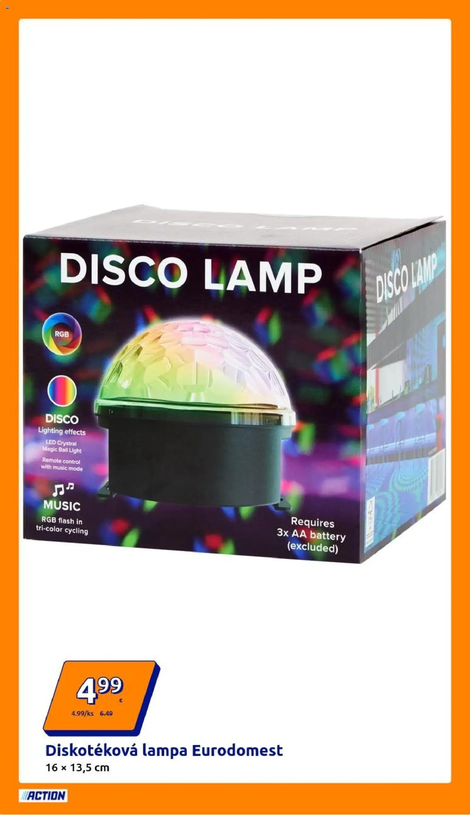 Nové Action akcie – leták je platný od 24.12.2025 | Strana: 6 | Produkty: Lampa, Led