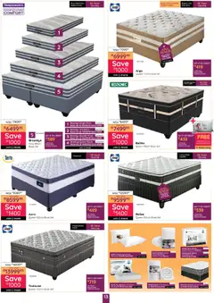 Bradlows specials catalogue – valid from 16.10.2025 | Page: 13 | Products: Duvet, Mattress, Pillow, Foam