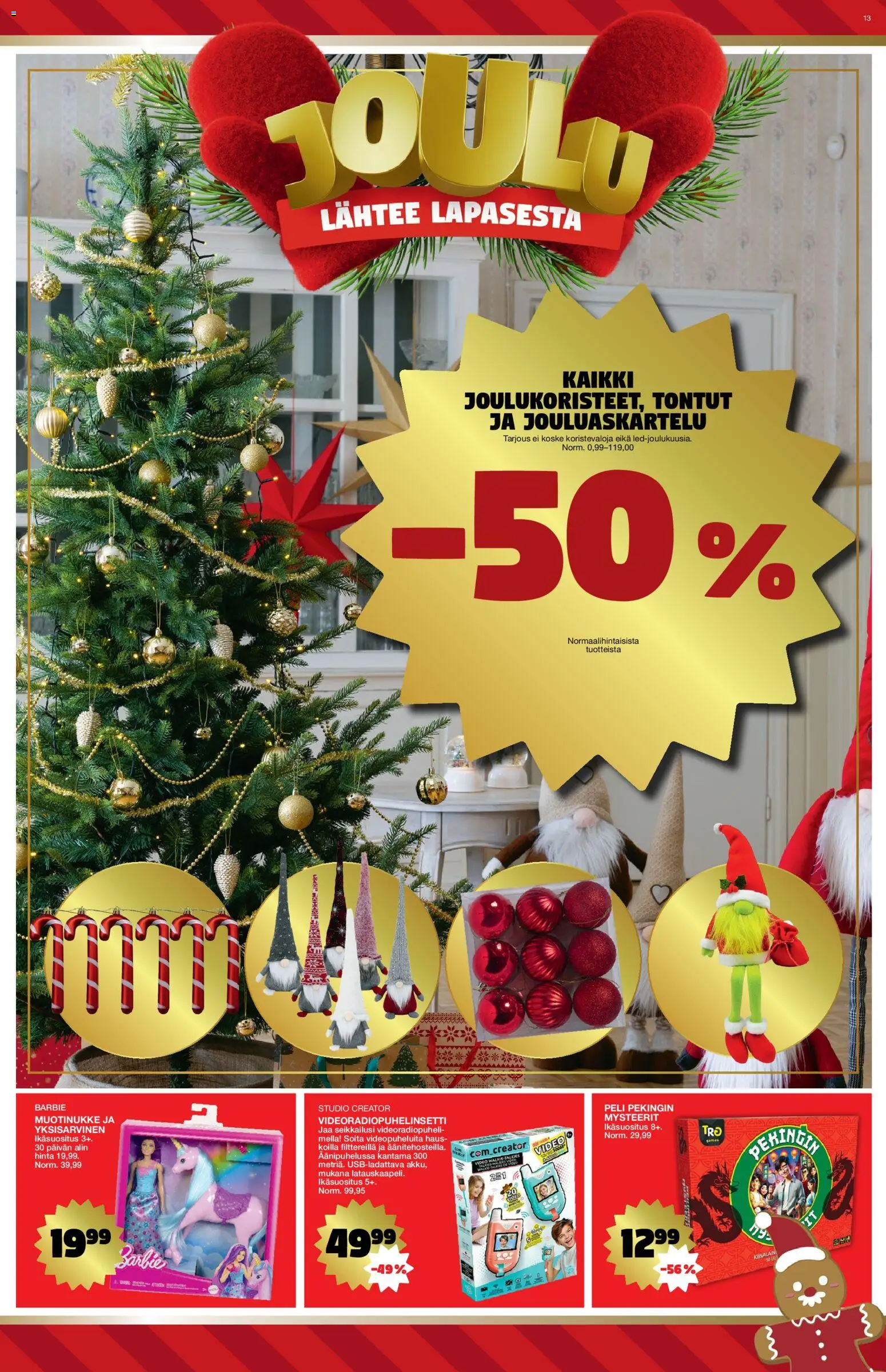 Tokmanni tarjoukset – voimassa 15.12.2025 alkaen | Sivu: 13 | Tuotteet: Video, Peli