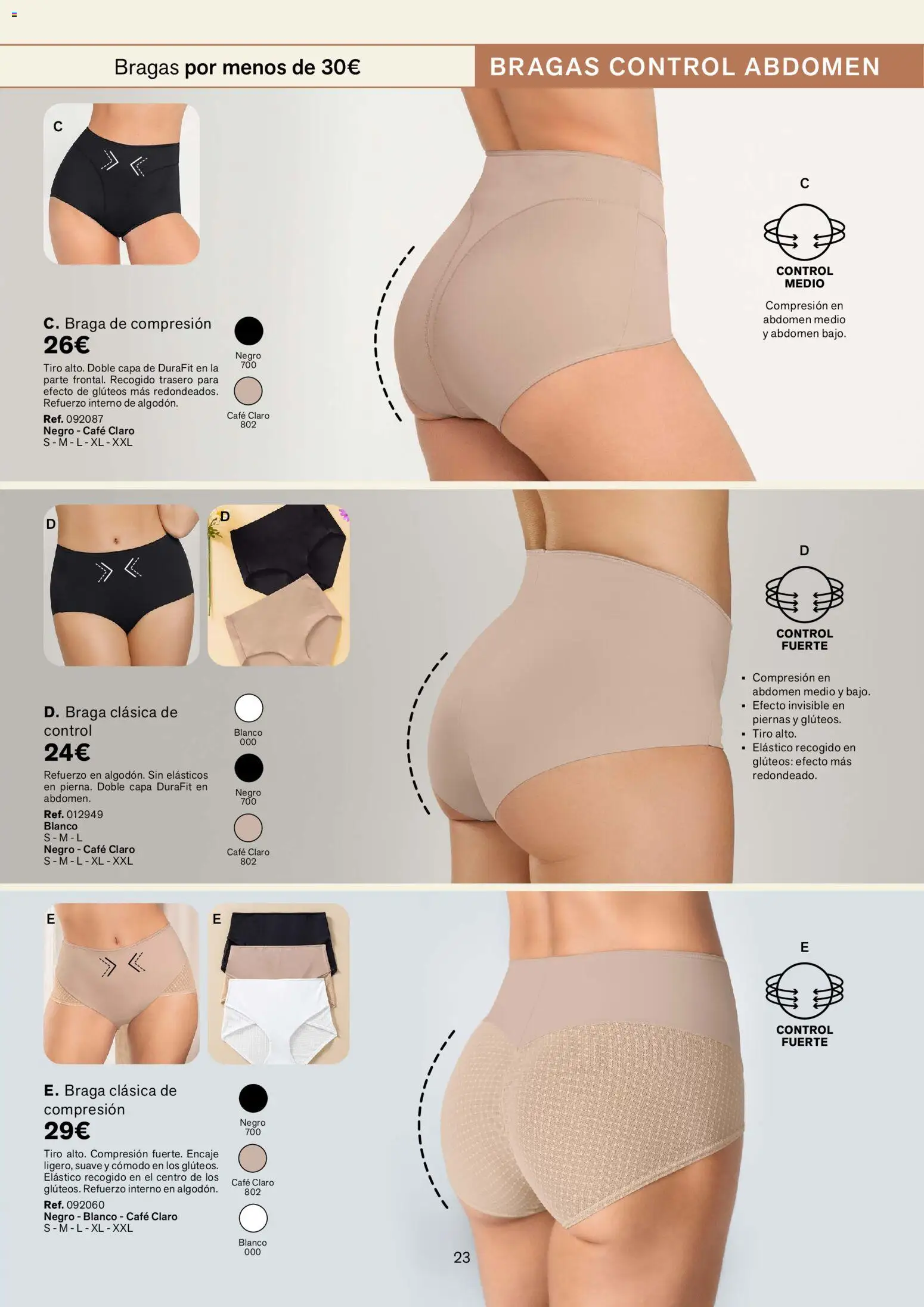 Leonisa folleto │ válido desde el 01.03.2026 | Página: 23 | Productos: Bragas, Café, Braga