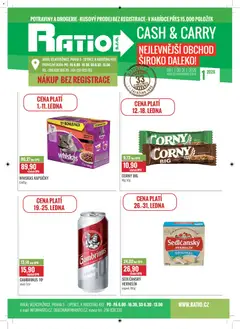 Náhled letáku Ratio leták od 01.01.2026