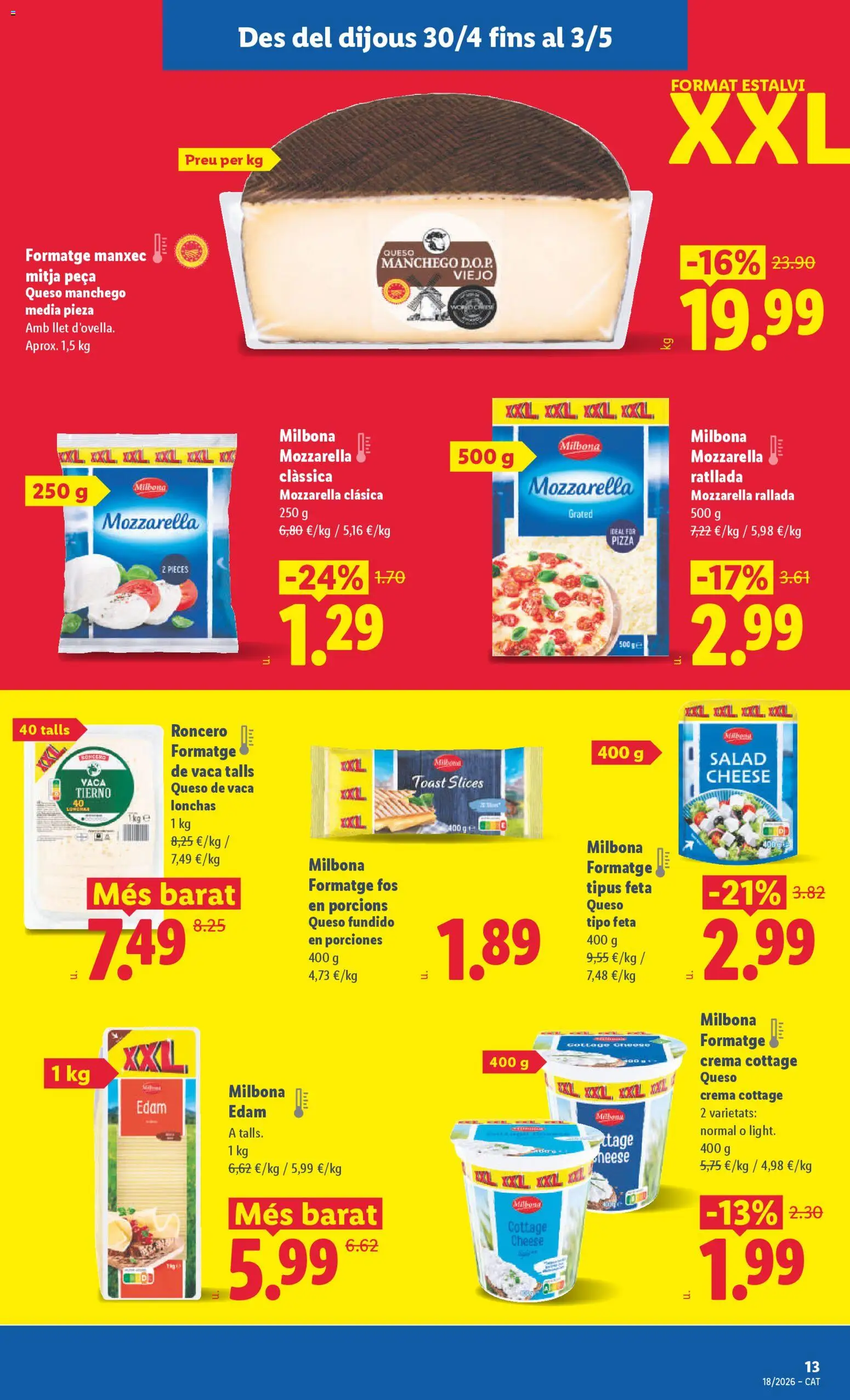 Lidl folleto │ válido desde el 27.04.2026 | Página: 33 | Productos: Γραβάτα, Queso de vaca, Pizza, Crema