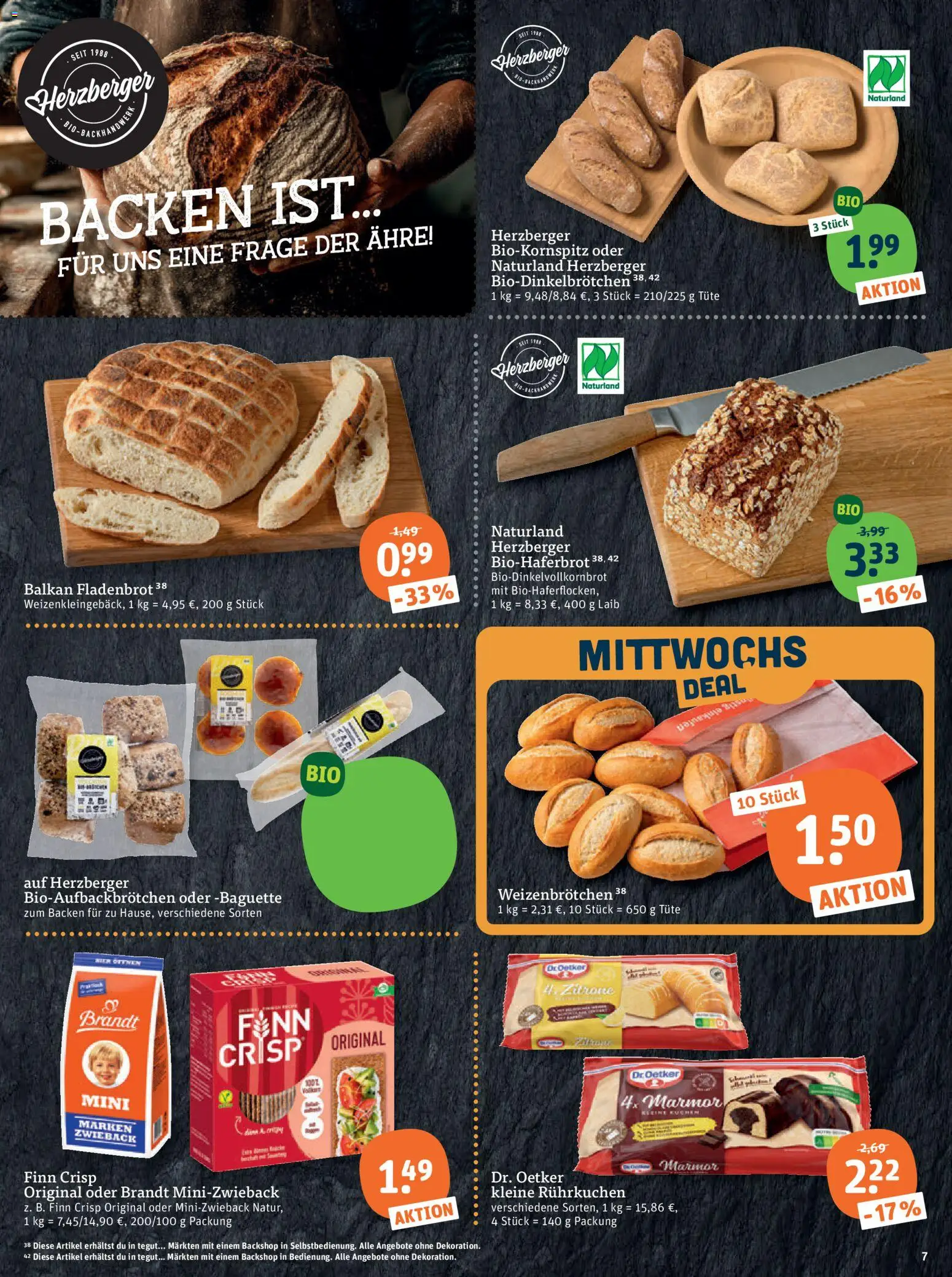 Tegut Prospekt – gültig ab 16.02.2026 | Seite: 9 | Produkte: Baguette, Zitrone
