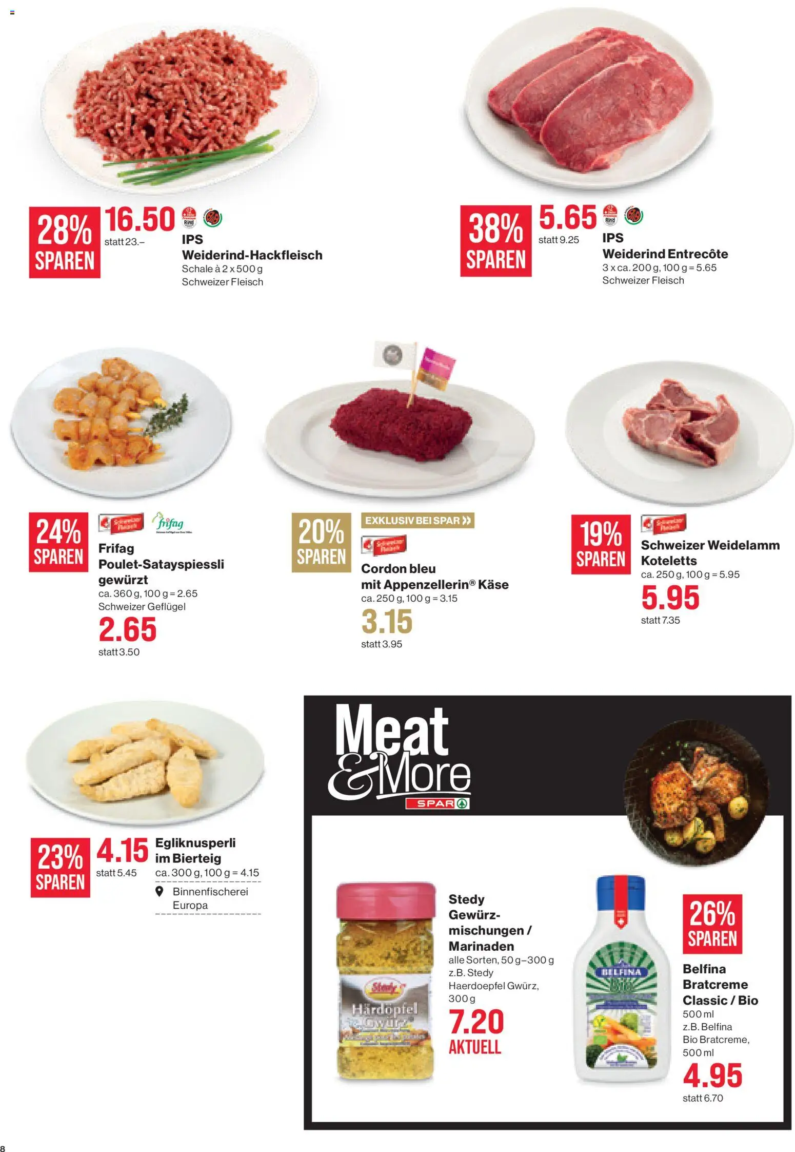 SPAR Aktionen – gültig ab 30.10.2025 | Seite: 8 | Produkte: Käse