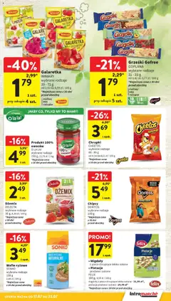 Intermarche Gazetka od 17.07.2025 | Strona: 28 | Produkty: Chipsy, Kakao, Chrupki, Doritos