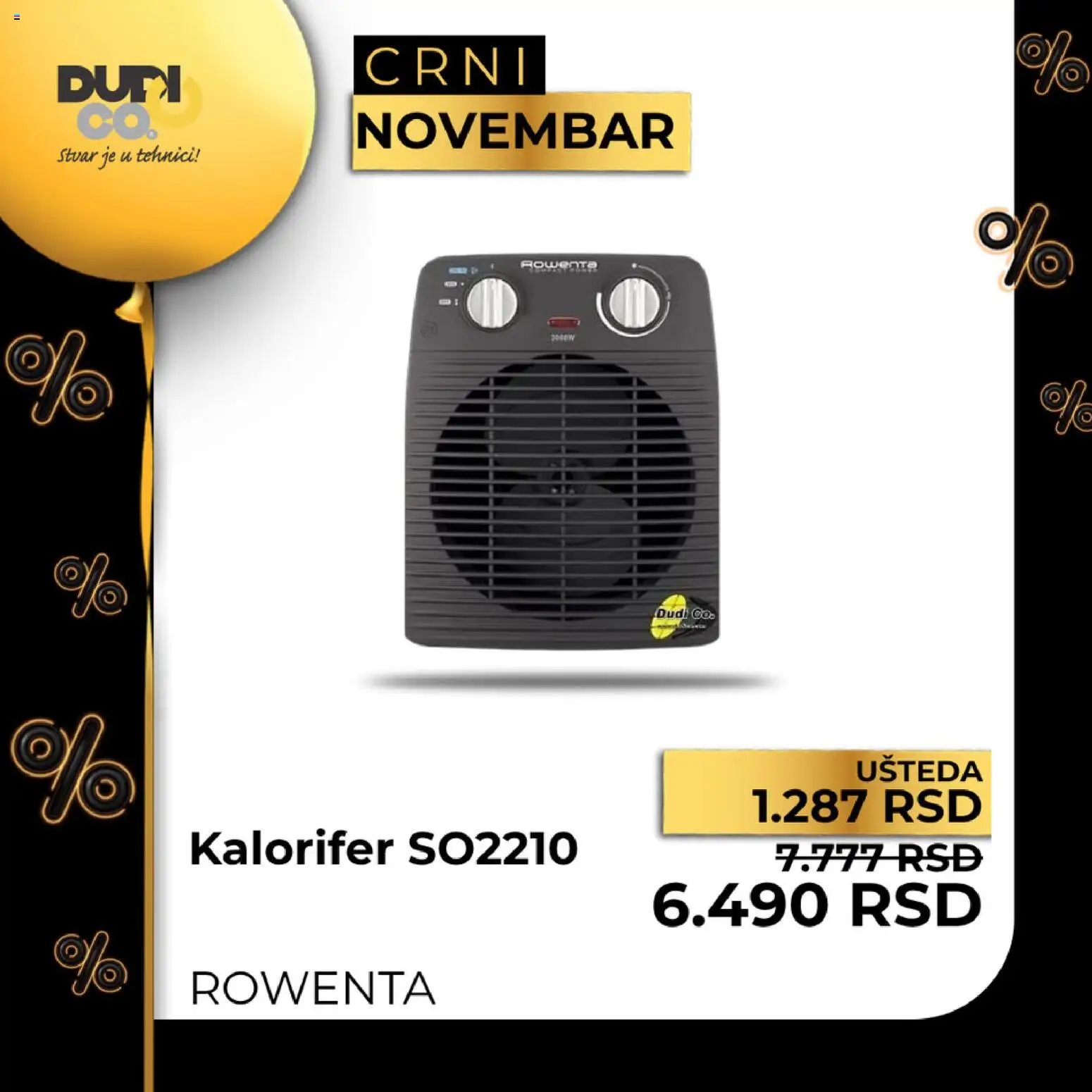 Dudi co. katalog - važi od 10.11.2025 | Strana: 19 | Proizvode: Kalorifer