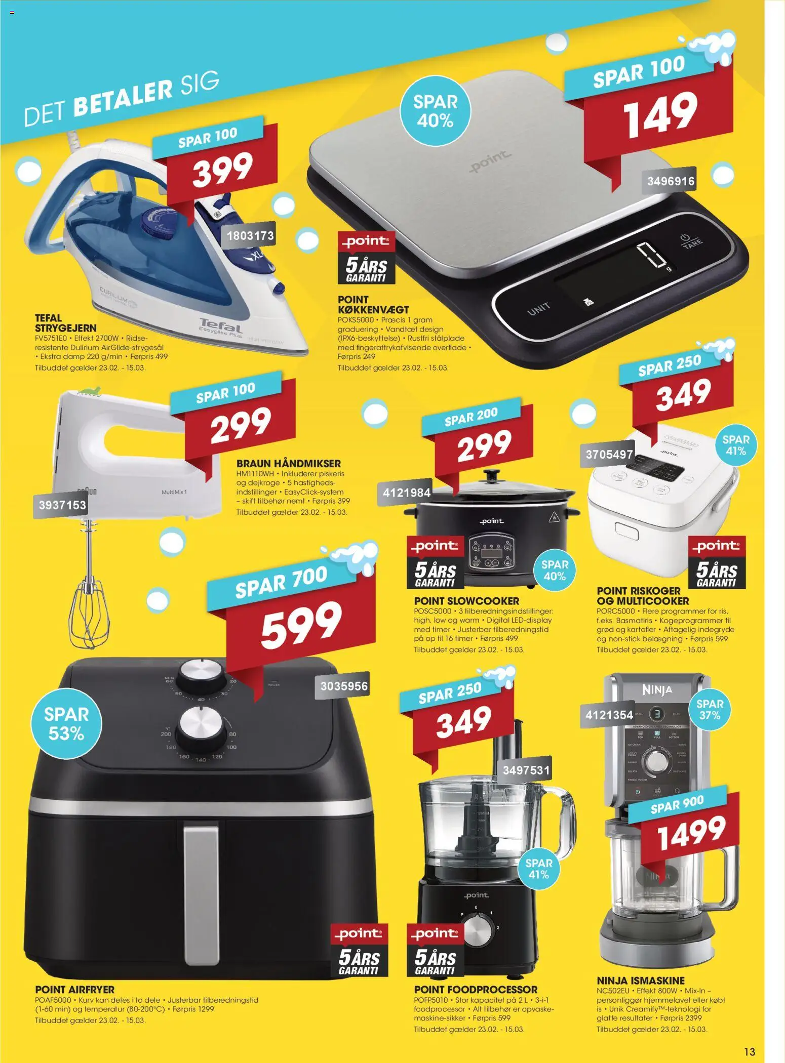 Punkt1 tilbudsavis – gyldig fra 23.02.2026 | Side: 13