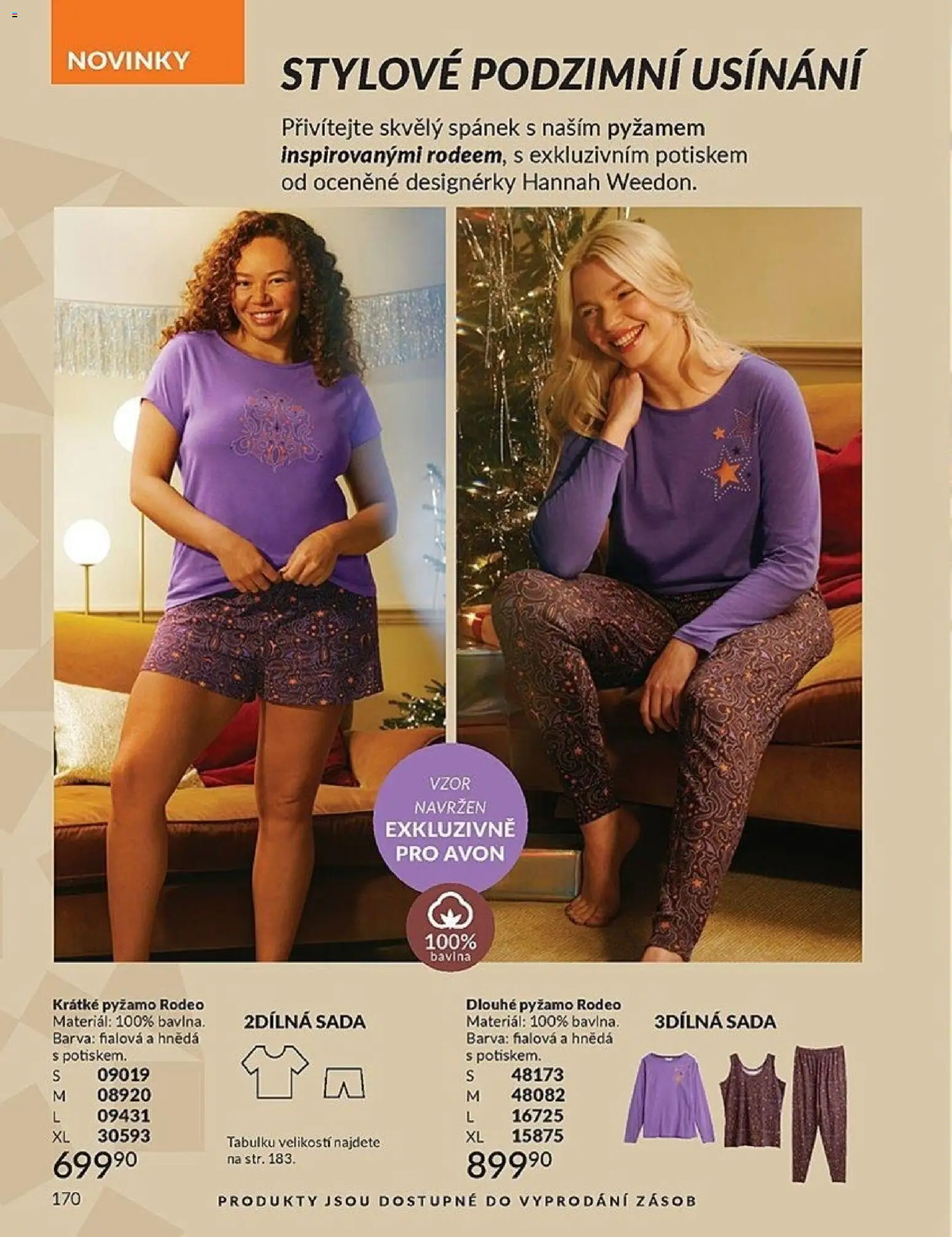 Avon Black Friday od 01.11.2025 | Strana: 170 | Produkty: Pyžamo