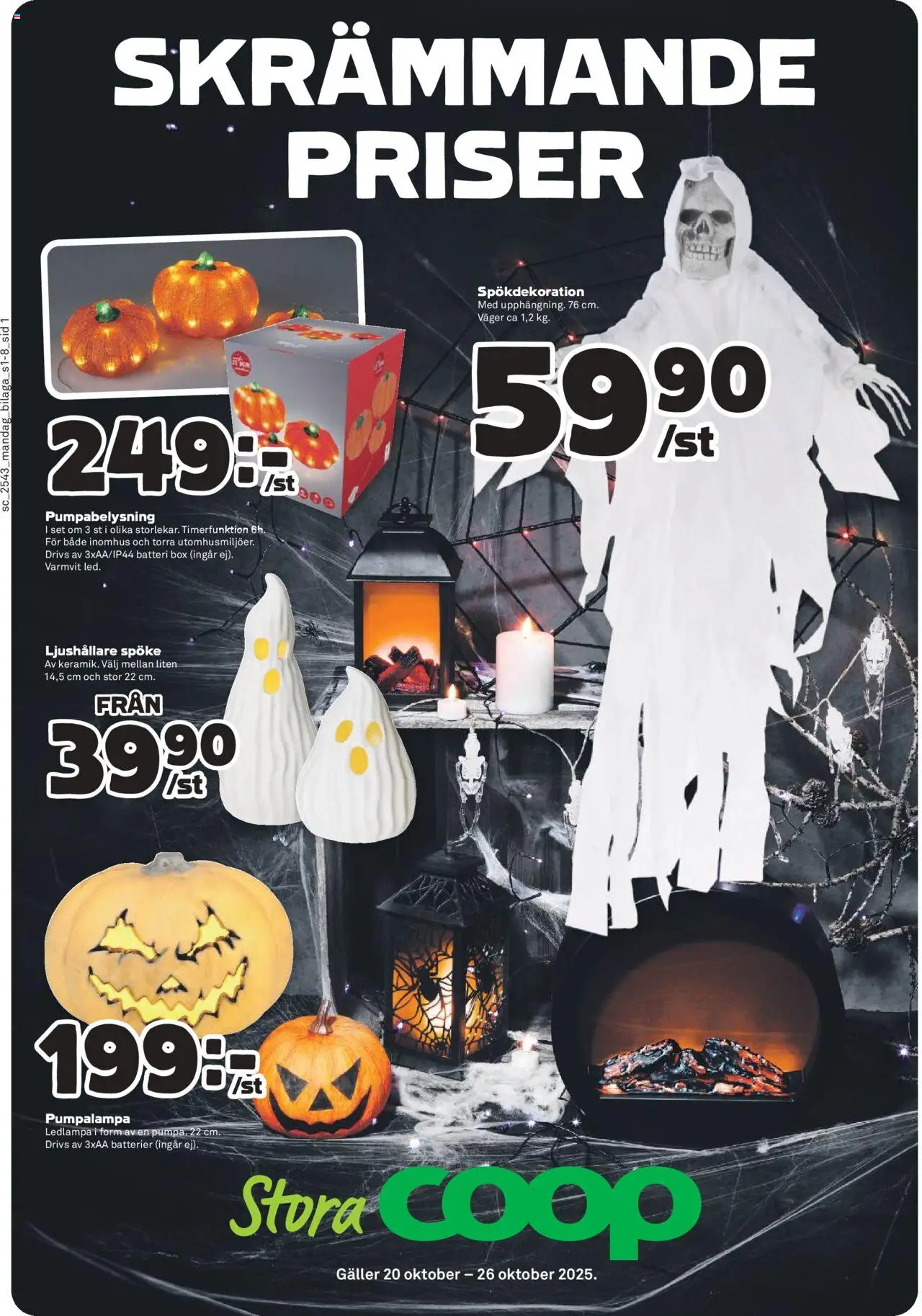 Coop Forum reklamblad aktuell från 20.10.2025 | Sida: 17 | Produkter: Batterier, Galler, Batteri, Set
