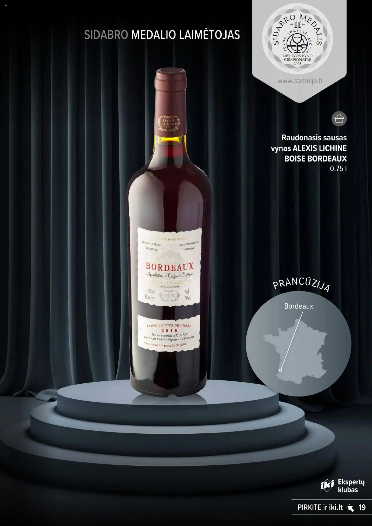 IKI akcijos nuo 12.12.2025 | Puslapis: 19 | Prekių: Vynas