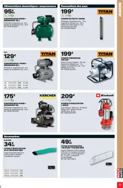 Brico Dépôt - Prévisualisation de Brico Dépôt - L'officiel du bricolage valide à partir de 25.03.2026 | Page: 77