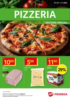 Prodega Aktionen Pizzeria ab 27.10.2025 gültig