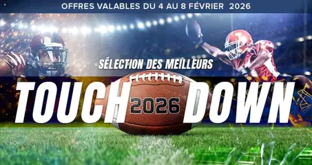 Costco - Prévisualisation de Costco Sélection des meilleurs Touch Down 2026 valide à partir de 04.02.2026