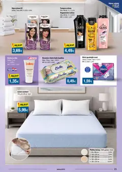 Katalog NTL - Pregled kataloga iz trgovine NTL, vrijedi od 11.02.2026 | Stranica: 21 | Proizvodi: Jastuk, Šampon, Krema, Libresse