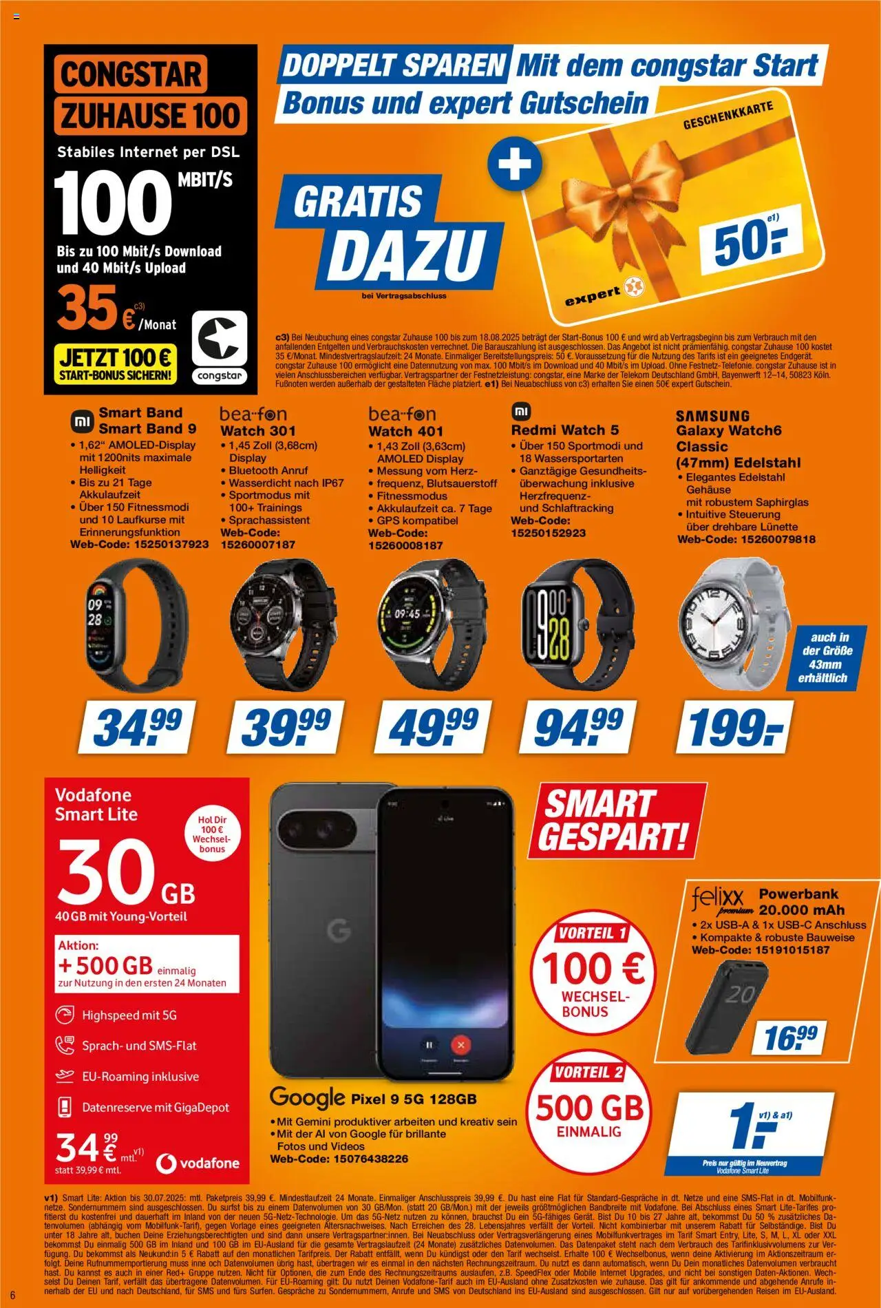 Expert Prospekt 	 - gültig ab dem 18.07.2025 | Seite: 6 | Produkte: Samsung, Powerbank