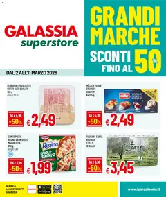 Anteprima del volantino Galassia volantino Superstore valido a partire dal 02.03.2026
