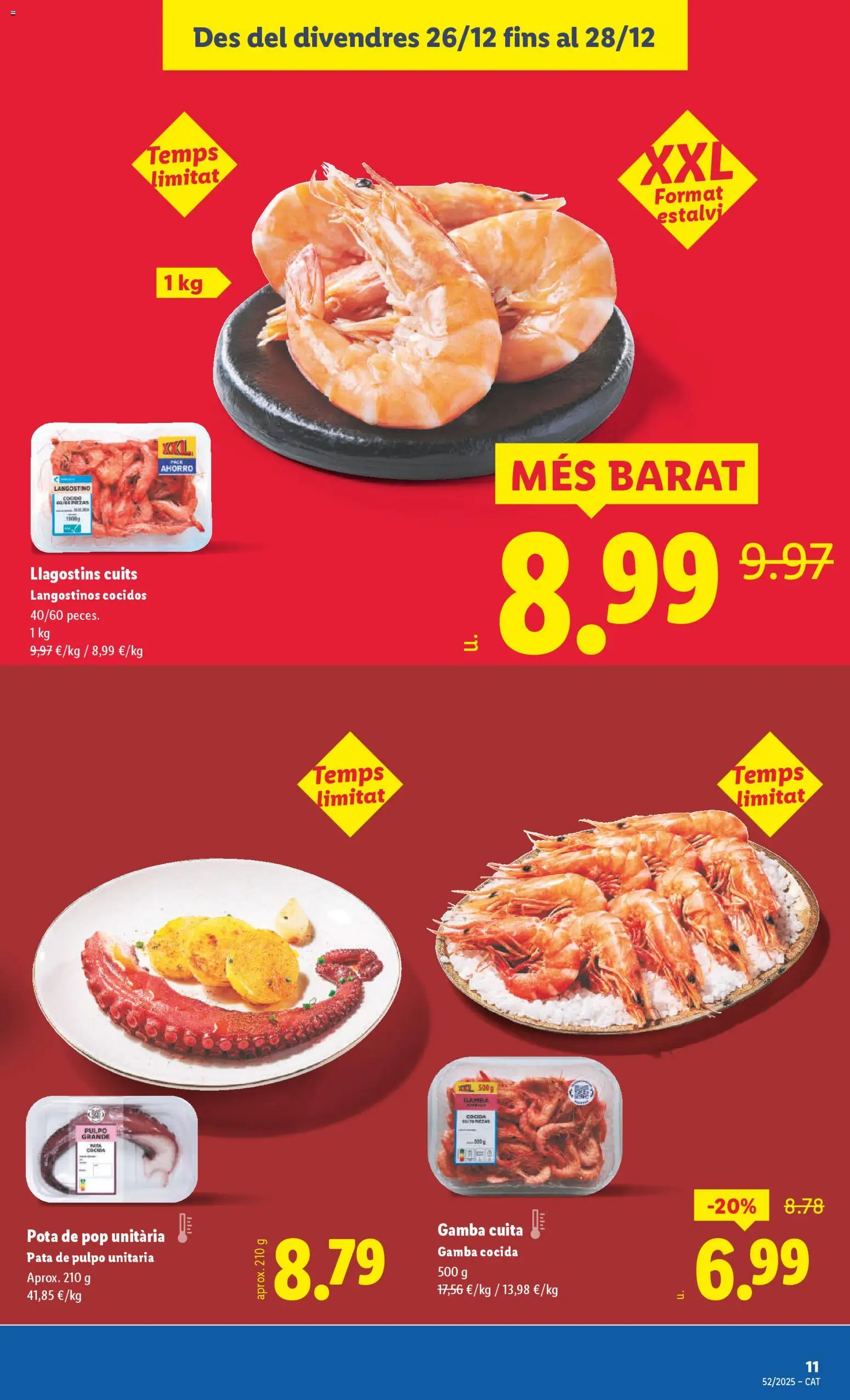 Lidl folleto │ válido desde el 22.12.2025 | Página: 41 | Productos: Langostino, Gamba