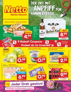 Netto Marken-Discount Prospekt 	 - gültig ab dem 18.08.2025 | Seite: 1