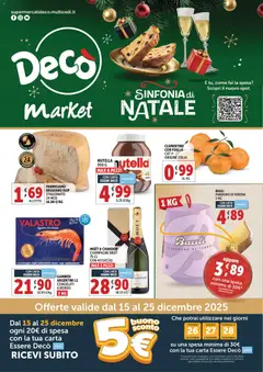 Anteprima del volantino Decò Market - Bari catalogo valido a partire dal 15.12.2025