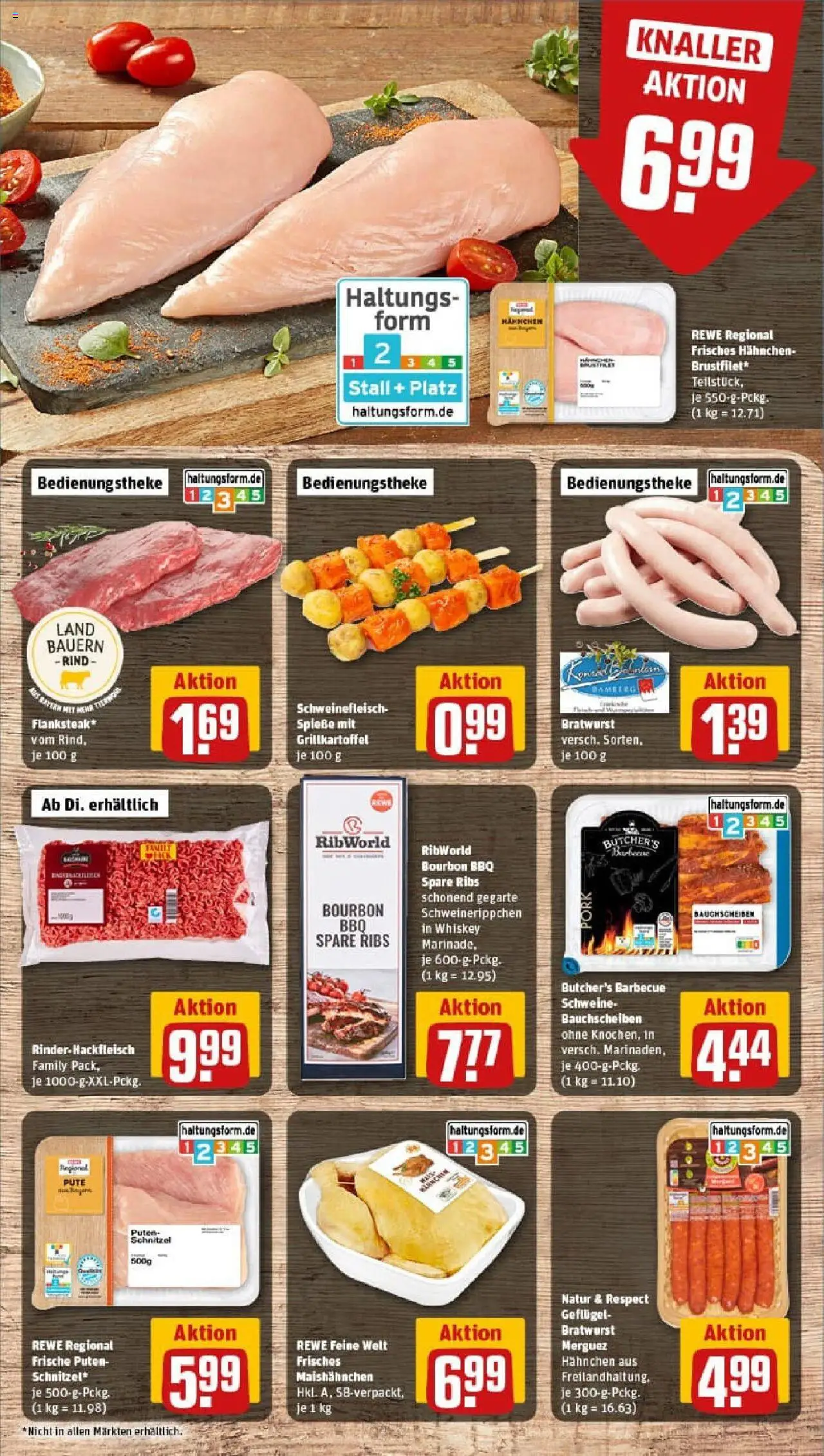 Rewe prospekt Erlangen	 - gültig ab dem 20.07.2025 | Seite: 8 | Produkte: Pute, Schweinefleisch, Bourbon, Whiskey