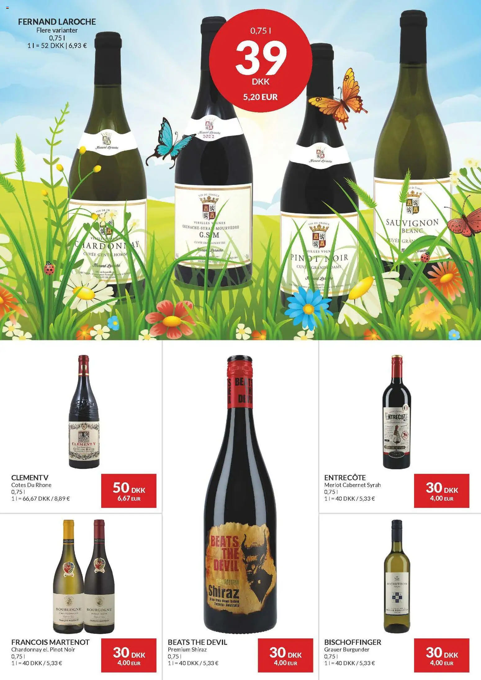 Nielsen Discount tilbudsavis – gyldig fra 05.03.2026 | Side: 2 | Produkter: Vin, Entrecote