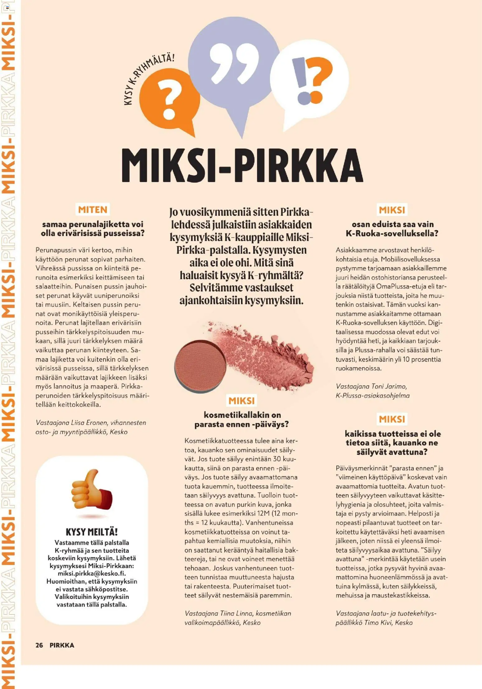 K-Citymarket - Pirkka – voimassa 04.02.2026 alkaen | Sivu: 26