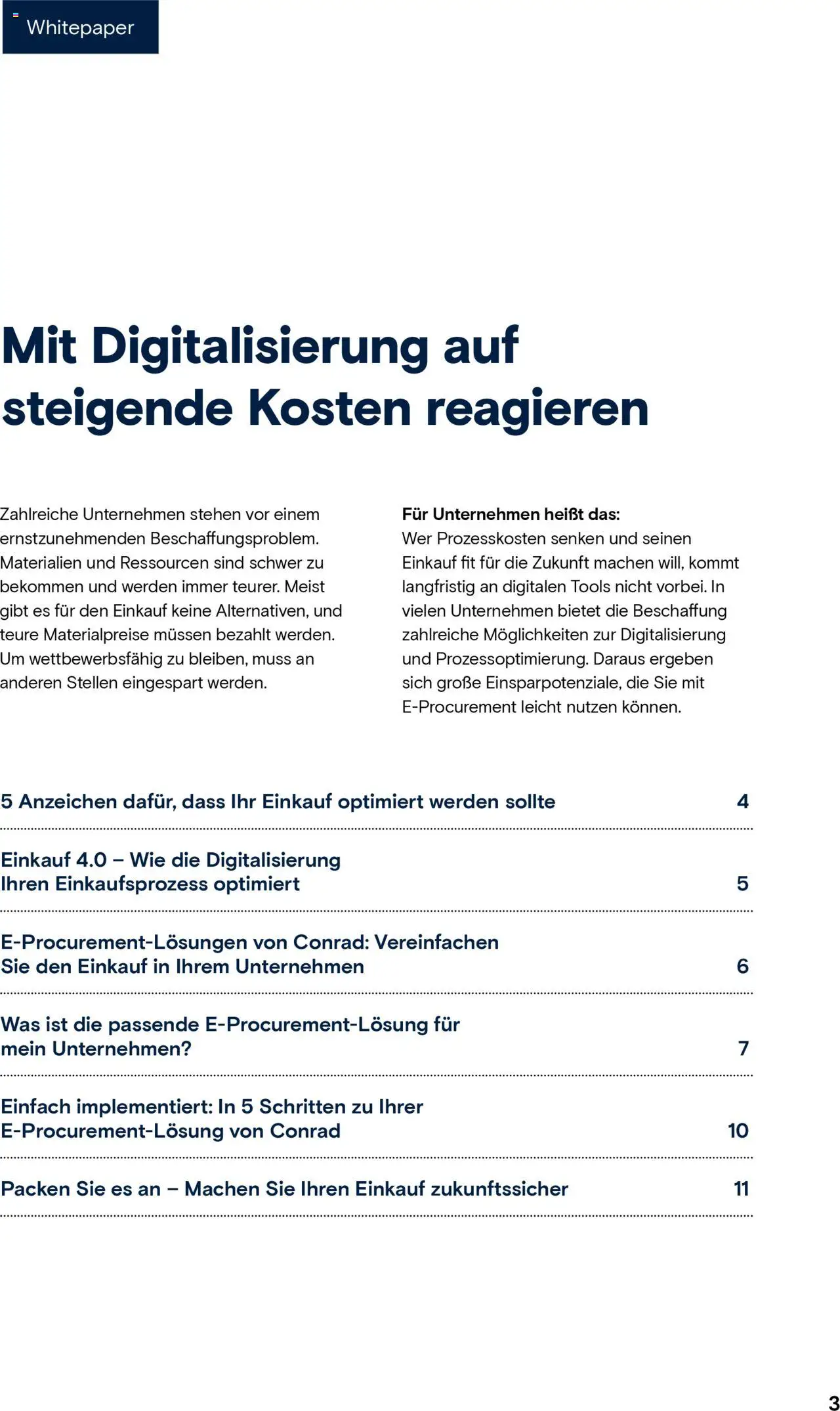 Conrad Whitepaper E-Procurement gültig ab 13.03.2025 | Seite: 3
