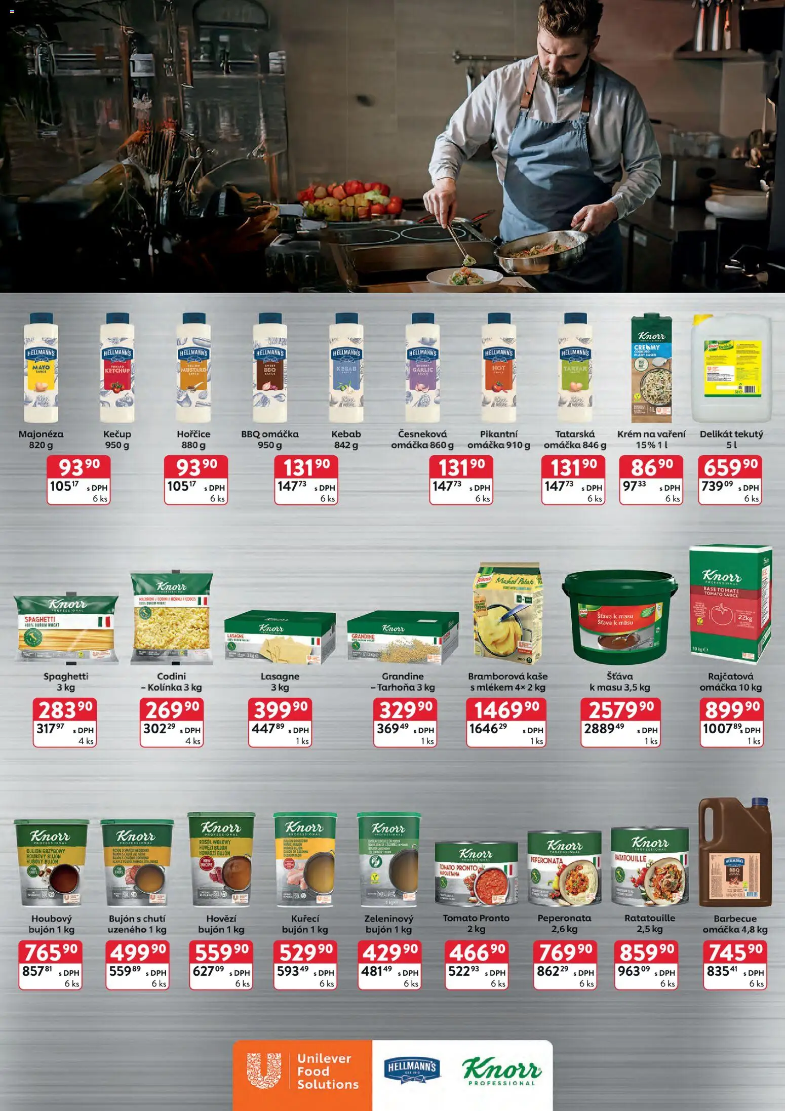 Astur & Qanto leták - Velkoobchod 04/2026 od 01.04.2026 | Strana: 162 | Produkty: Hovězí, Krém, Knorr, Hořčice